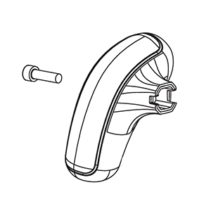 Milwaukee 31-44-0217 Left Handle Kit - Plunge Base