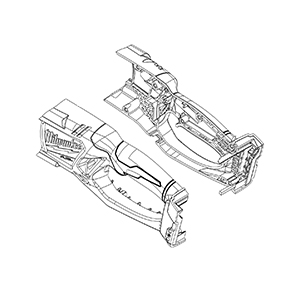 Milwaukee 31-44-1095 Handle Assembly