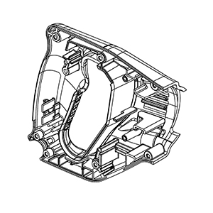 Milwaukee 31-44-1698 Handle Half Left Wurth