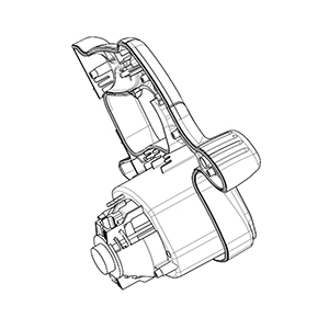 Milwaukee 31-44-2046 Handle Half - Left