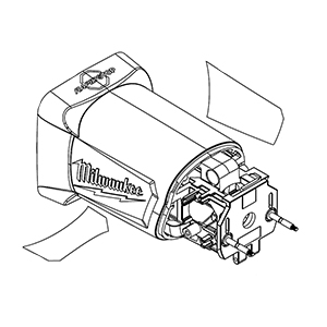 Milwaukee 31-50-6145 Motor Housing Kit