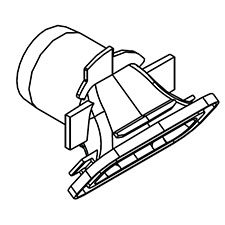 Milwaukee 31-05-0740 Dust Outlet