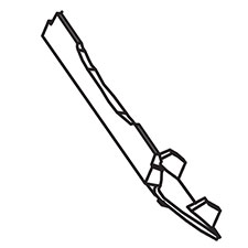 Milwaukee 31-05-6001 Airflow Guide PLATE/6278-20