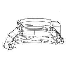 Milwaukee 31-15-0630 Lower Housing Support