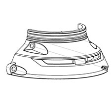 Milwaukee 31-15-0635 Lower Housing Cover