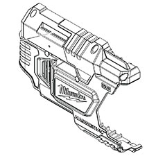 Milwaukee 31-15-1230 Motor Housing Cover