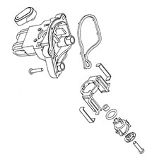 Milwaukee 31-40-0125 Gear Box COVER/5263-21