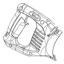 Milwaukee 31-44-2090 Handle Half - Right