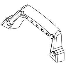 Milwaukee 31-44-3225 Carrying Handle Right