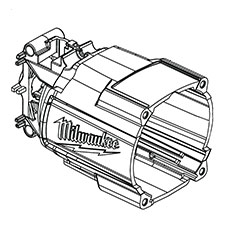 Milwaukee 31-50-0290 Motor Housing