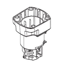 Milwaukee 31-50-0756 Motor Housing