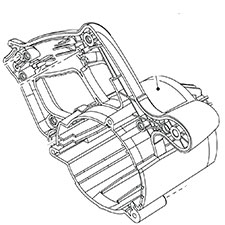 Milwaukee 31-50-2125 Motor Housing