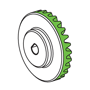 Milwaukee 32-05-0012 Height Adjust Pm Bevel Gear 1