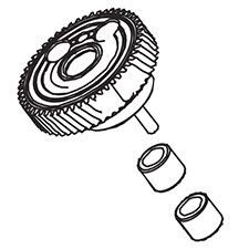 Milwaukee 32-30-0205 Output Gear Assy KIT/6278-20