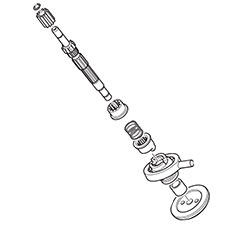 Milwaukee 32-60-0026 Reduction Gear Assy