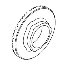 Milwaukee 32-75-0125 Worm Gear WHEEL/5263-21