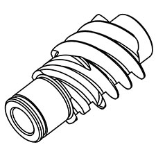 Milwaukee 32-91-0121 Worm Gear Pinion
