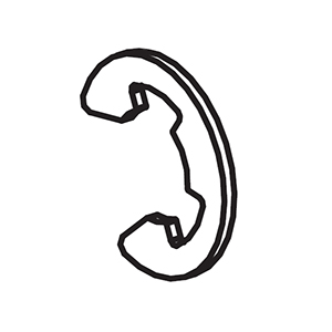 Milwaukee 34-60-0019 E-RING,ETW-9