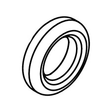 Milwaukee 34-60-5321 Rubber,back Press Ring