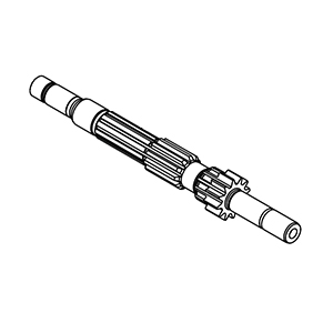 Milwaukee 36-66-1620 Reduction Gear Shaft