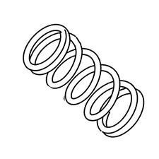 Milwaukee 40-50-2180 On Button Spring