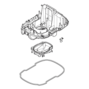 Milwaukee 42-20-0375 Base Plate Assembly Kit