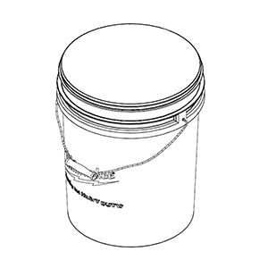 Milwaukee 42-51-0010 Drain Snake Bucket