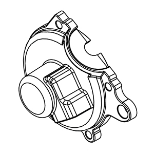 Milwaukee 42-92-0044 Gearcase Assembly