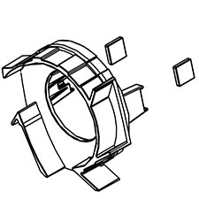 Milwaukee 42-14-0015 Fan Baffle Kit