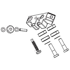 Milwaukee 42-28-0410 Front Guide Block Assembly
