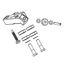 Milwaukee 42-28-0420 Rear Guide Block Assembly
