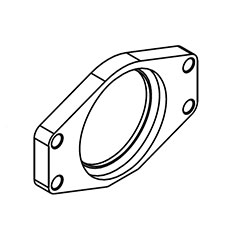Milwaukee 42-36-2191 Bearing Bar Mounting Bracket