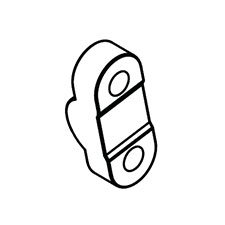 Milwaukee 42-68-0608 Cord Clamp