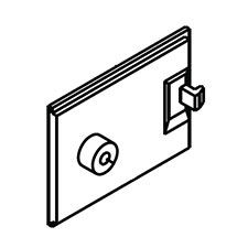 Milwaukee 42-92-0092 Latch Cover