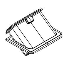 Milwaukee 42-96-0460 Dust Box Entrance