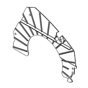 Milwaukee 43-54-0002 Inner Blade Guard