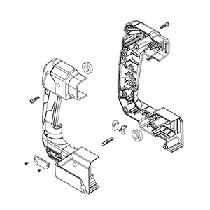 Milwaukee 43-62-0038 Handle Assy
