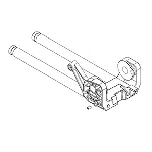 Milwaukee 43-70-0075 Arm Hinge/slide Rail Assembly