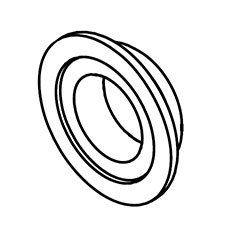 Milwaukee 43-34-0092 Inner Blade Flange