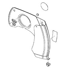 Milwaukee 43-54-0901 Lower Guard Assembly