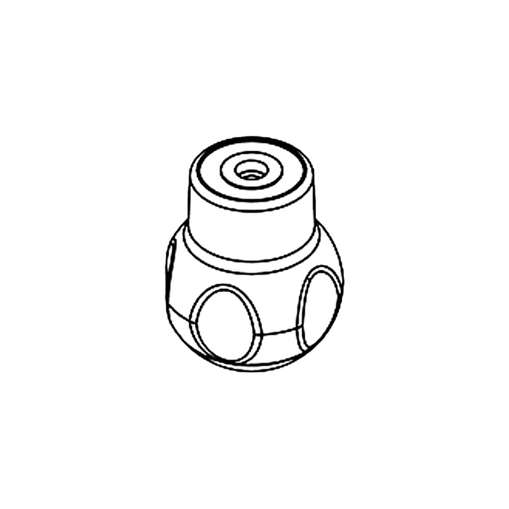 Milwaukee 43-98-0025 Auxiliary Handle Knob
