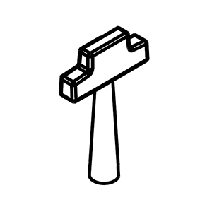 Milwaukee 44-06-0007 Working Lens with Ink Print