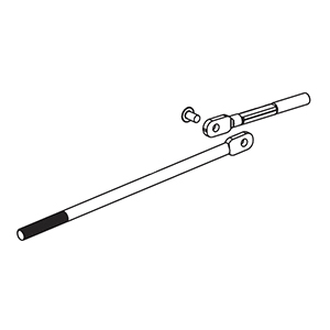 Milwaukee 44-20-0022 Assembled Fence Extension Latching Assy 2