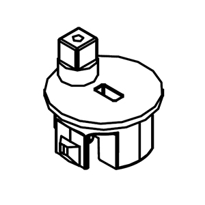Milwaukee 44-60-0067 Selector Knob with Knob Pin Insert
