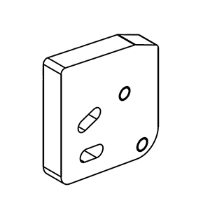 Milwaukee 44-66-0071 Handle Detent Plate
