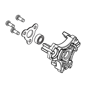 Milwaukee 44-66-0978 Motor Plate Assembly