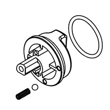 Milwaukee 44-10-0610 Shift Knob Assy