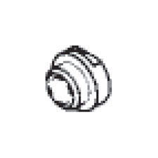 Milwaukee 44-40-0815 "1.0"" Flange Nut - Left Hand Thread"