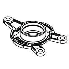 Milwaukee 44-66-0220 Bearing End Plate