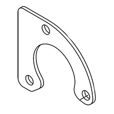 Milwaukee 44-66-0955 Bearing Plate